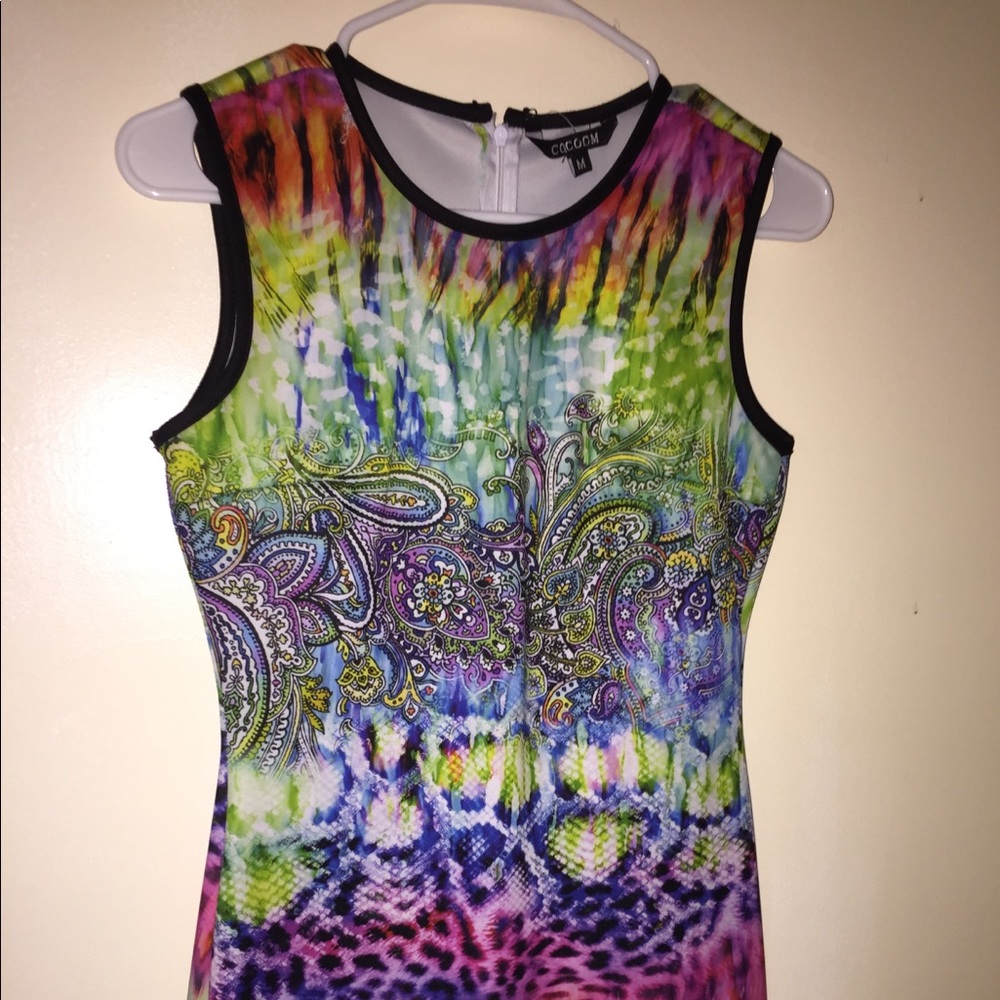 MULTI COLORED DRESS